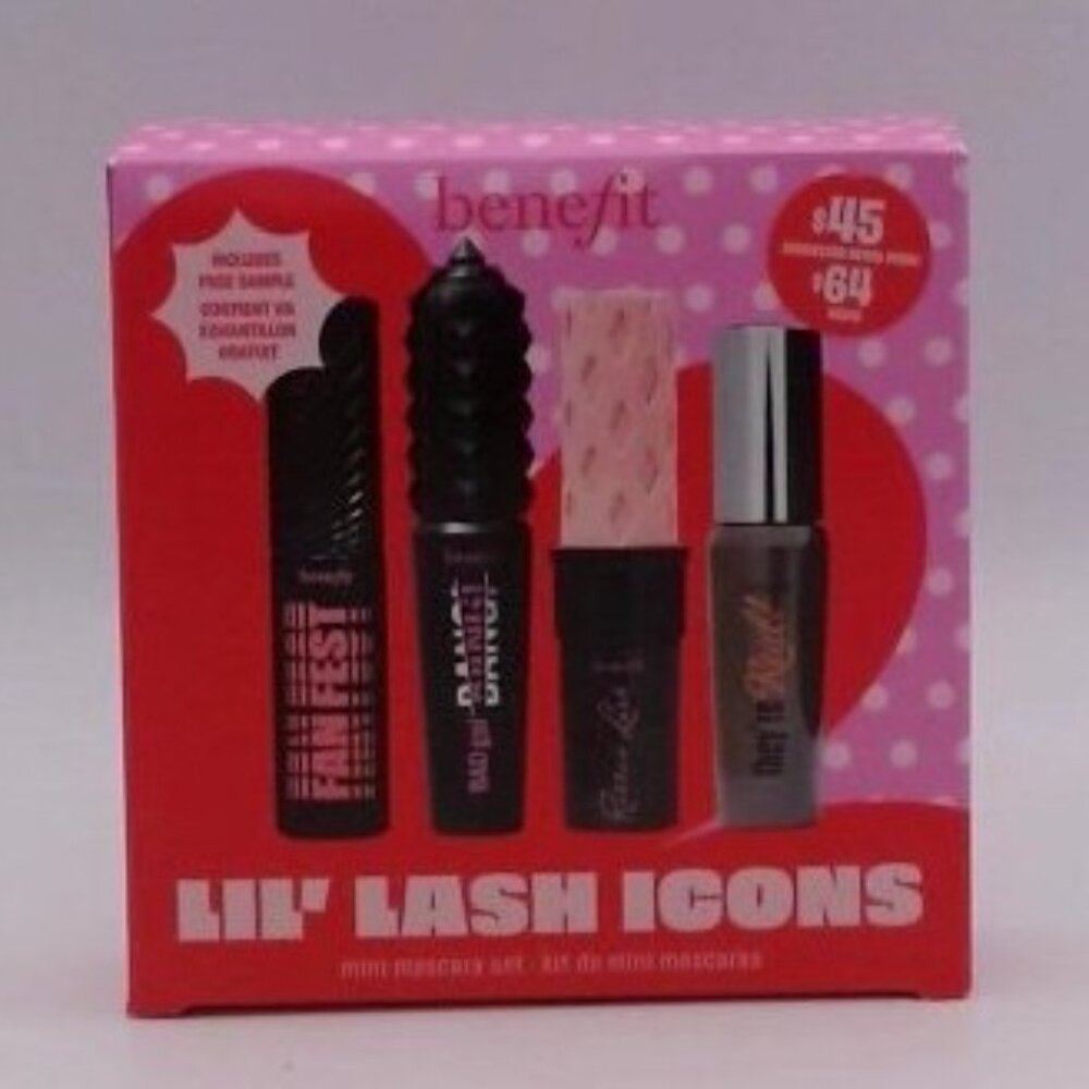 Benefit Cosmetics Lil Lash Icons US 2025 Mascara‎ Minis Set, BNIB